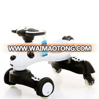 Factory popular black doggy light baby swing car